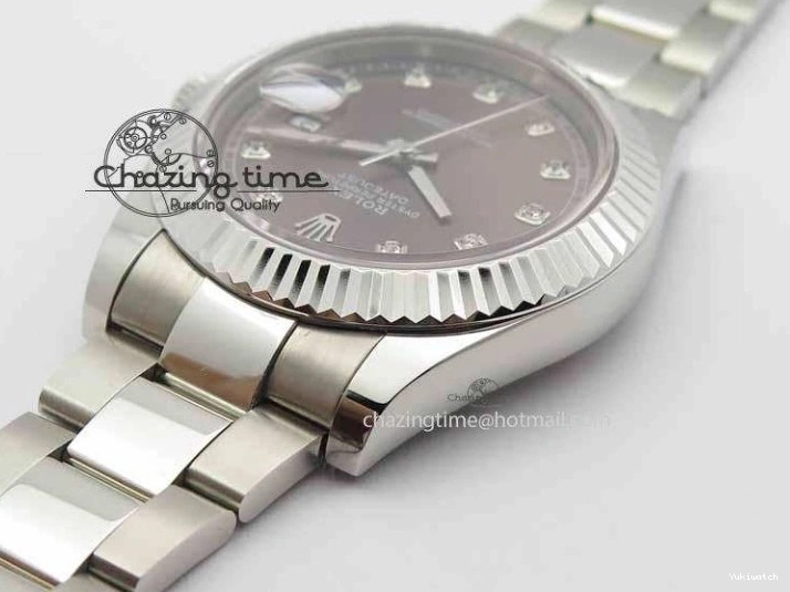 DateJust SS Diam Bracelet II Best SS Edition Maker On BP SA3136 Dial 41mm Gray 0314